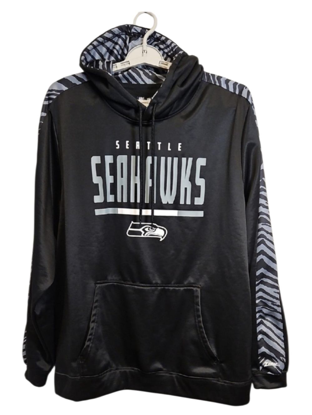 NFL Team Apparel Zubaz Seattle Seahawks Hoodie,   Size XL